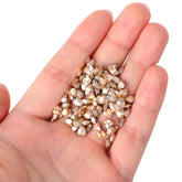 Golden Shadow Heart Shape Glass Pointed Back Fancy Rhinestones WholesaleRhinestone